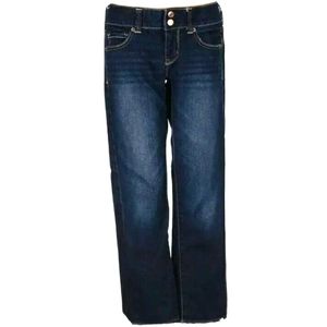 American Eagle Jeans Womens Size 4 Dark Wash Denim Artist Stretch Straight Leg